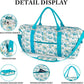 Women's Floral Travel Bag with Toiletry Pouch