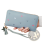 Women's Heart Pattern Leather Large Capacity Wallet