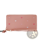 Women's Heart Pattern Leather Large Capacity Wallet