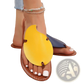 Women's Leaf Design Casual Flat Flip Flop Sandals