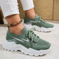 Women's Lightweight Breathable Mesh Lace Up Sports Shoes