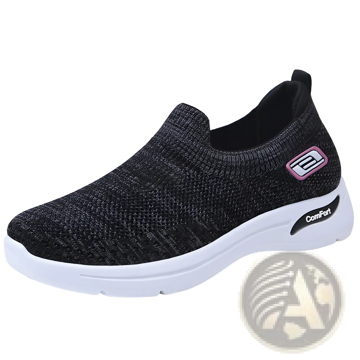 Women's Mesh Slip on Knit Comfort Sneakers