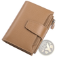 Women's Milled Cowhide Leather Short Wallet