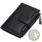 Women's Milled Cowhide Leather Short Wallet