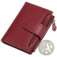 Women's Milled Cowhide Leather Short Wallet