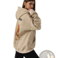 Women's Oversized Graphic Print Art Hoodie