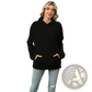 Women's Oversized Heather Fleece Pocket Hoodie