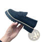 Women's Platform Suede Loafers Casual Leather Shoes