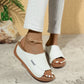 Women's Platform Wedge Summer Slide Sandals