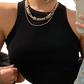 Women's Ribbed Sleeveless Slim Fit Crop Top