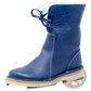 Women's Shearling Lined Leather Martin Boots