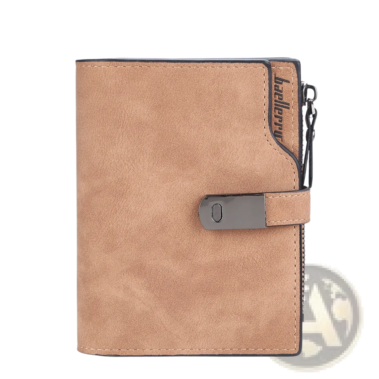 Women's Short Faux Leather Multi Slot Wallet