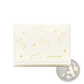 Women's Small Cat Print Folding Leather Wallet