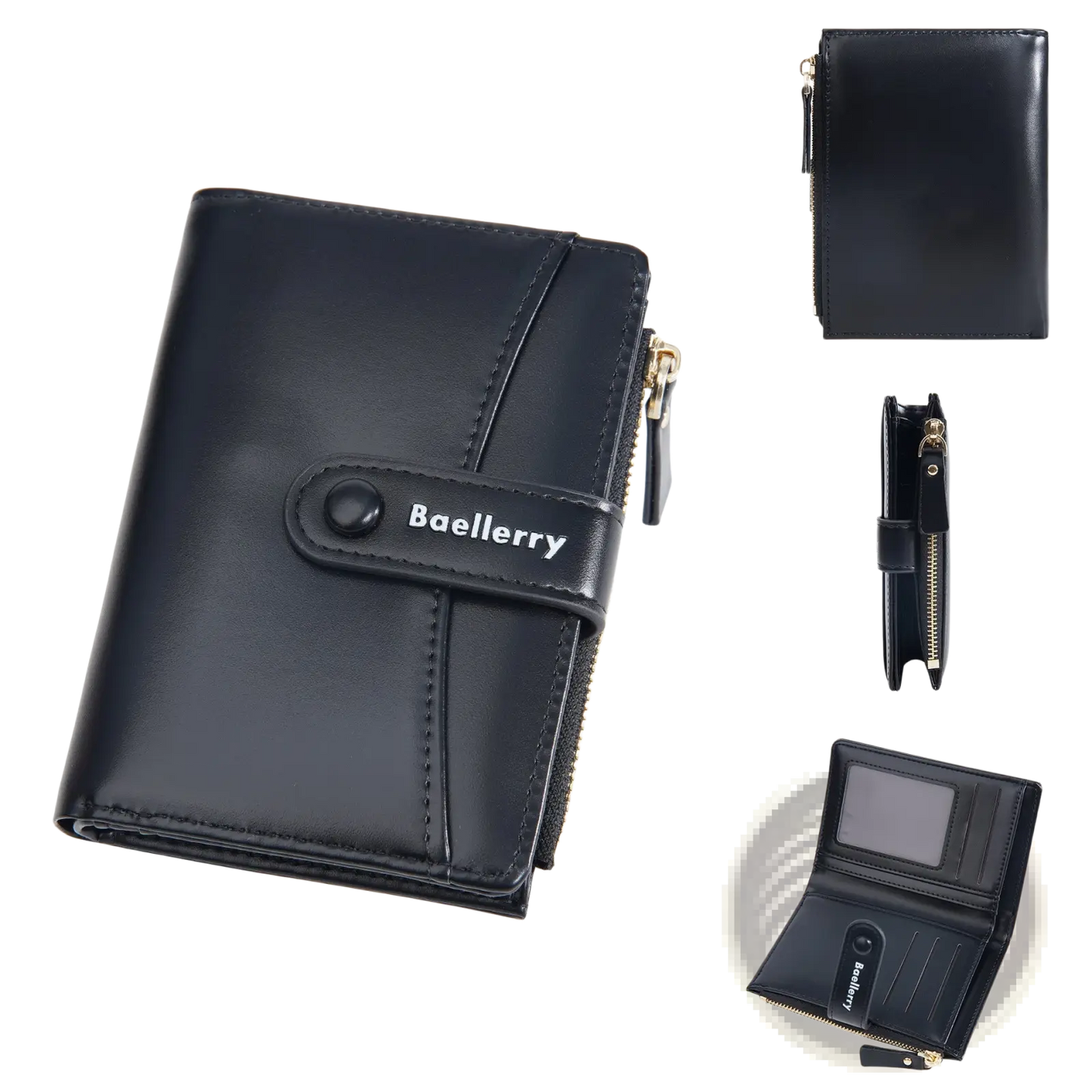 Women's Wallet Baellerry Pu Leather Short Purse