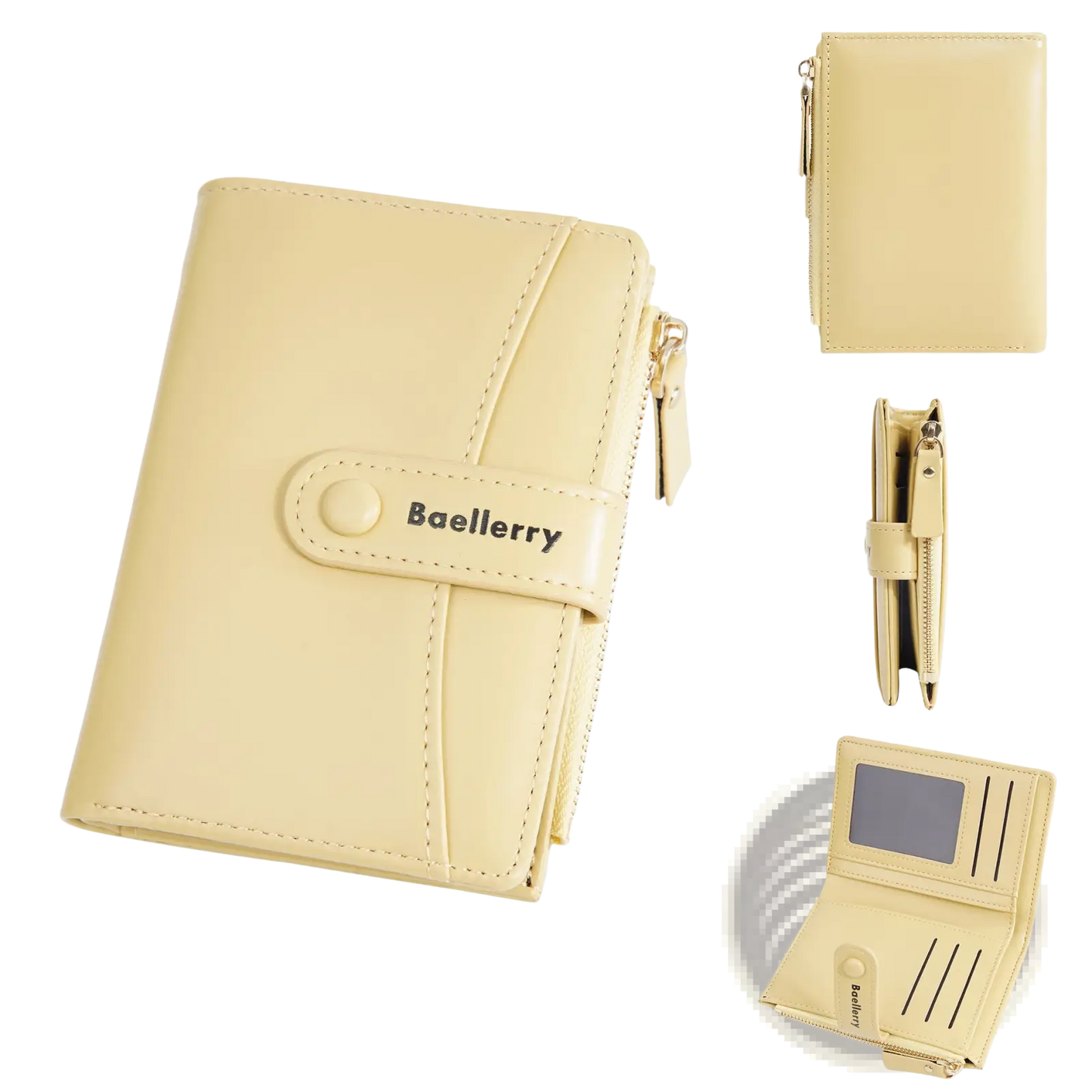 Women's Wallet Baellerry Pu Leather Short Purse