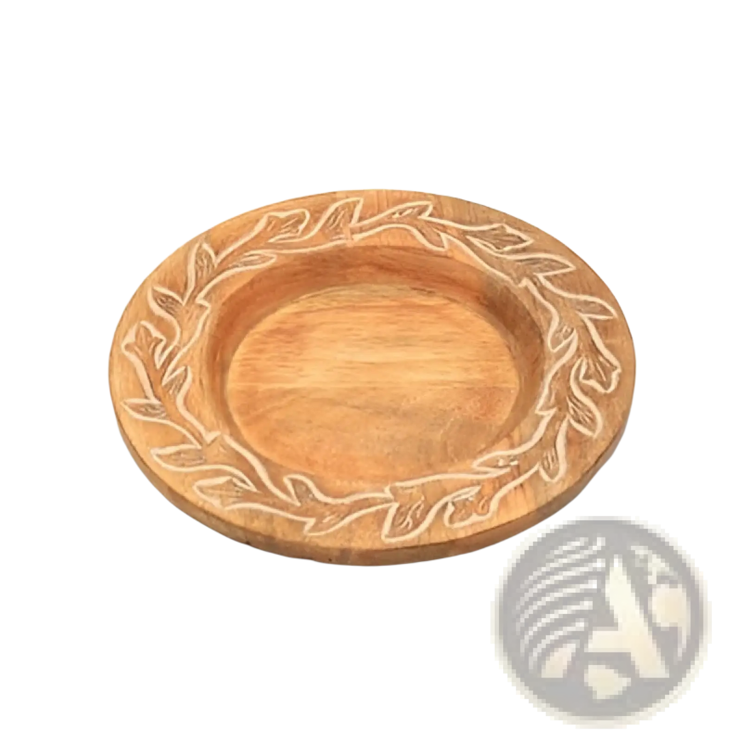 Handcrafted 13 Wood Charger Plate  Wooden Dinning Placemat Artisan Wood Tableware