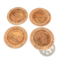 Wood Charger Plate 13 Inch Handcrafted Placemat
