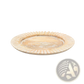 Wood Charger Plate 13 Inch White Handcrafted Set