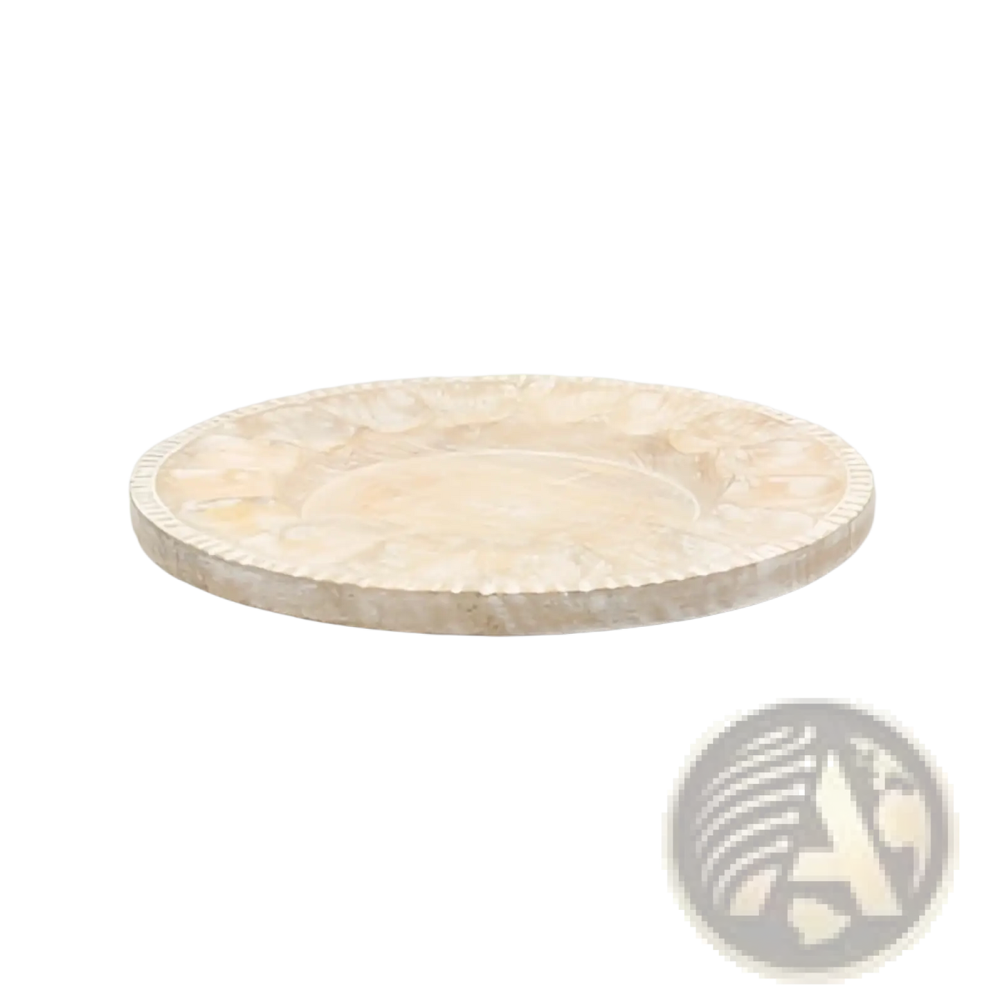 Handcrafted 13 Wood Charger Plate   Wooden Dinning Placemat Artisan Wood Tableware