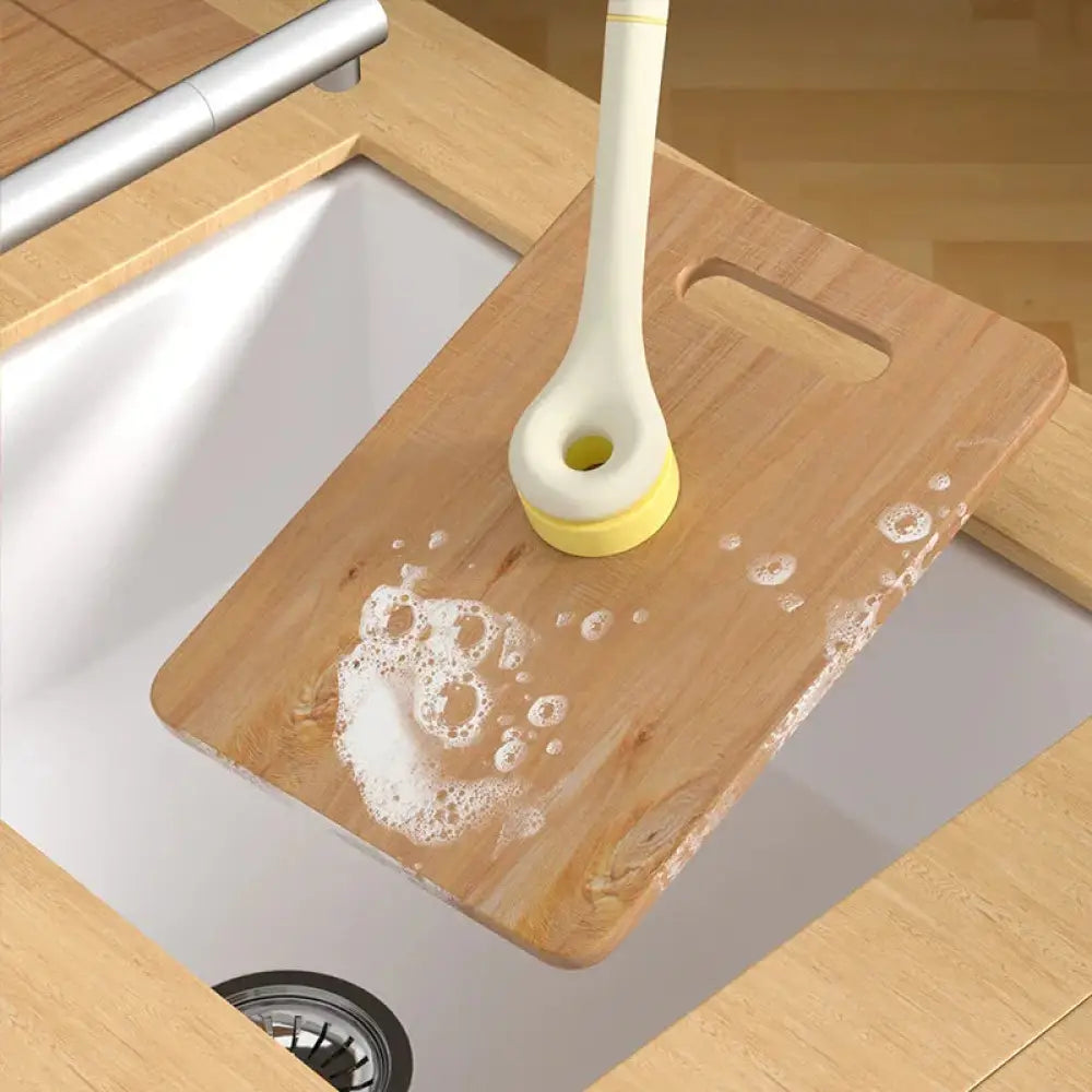 Eco Friendly Wood Pulp Kitchen Scrub Brush