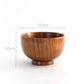 Handcrafted Japanese Style Natural Wooden Bowl