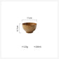 Handcrafted Japanese Style Natural Wooden Bowl