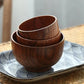 Handcrafted Japanese Style Natural Wooden Bowl
