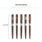Wooden Chopsticks Set with Non Slip Tips 10 Pairs