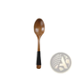 Wooden Spoon Set with Textured Grip and Woven Handles