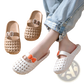 Woven Bow Slippers Summer Pvc Beach Slide Sandals