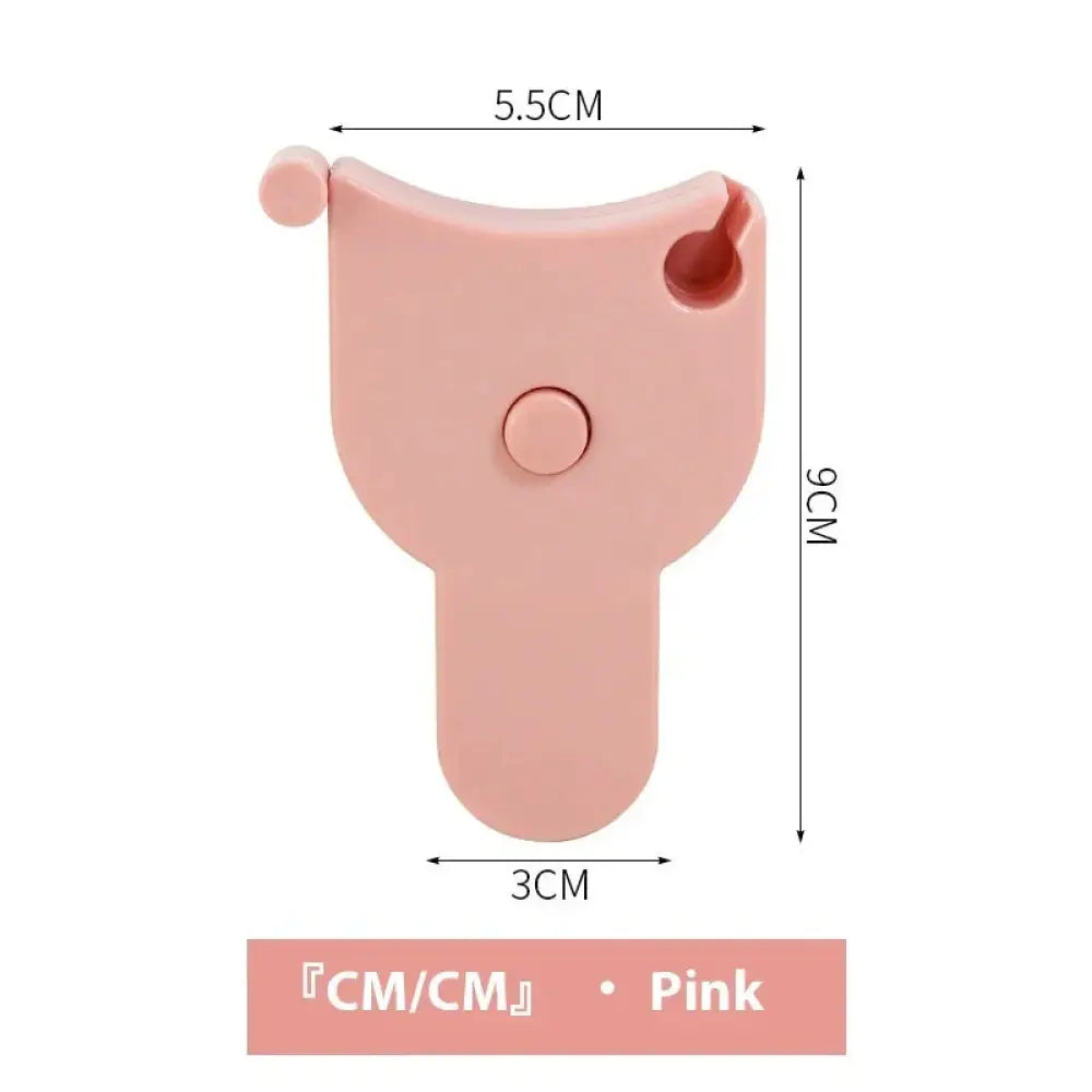 Y-shape Leather Retractable Body Measuring Tape