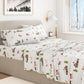 Turkish Cotton Christmas Flannel Sheet - Whittaker Collection