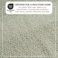 100% Cotton Woven Texture Bath Towel Set - Marbella Collection