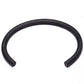 Homvare Unisex Stainless-Steel Matte Black Cuff Bracelet