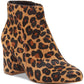 INC International Concepts Floriann Block Heel Bootie Women's Shoes Med  M