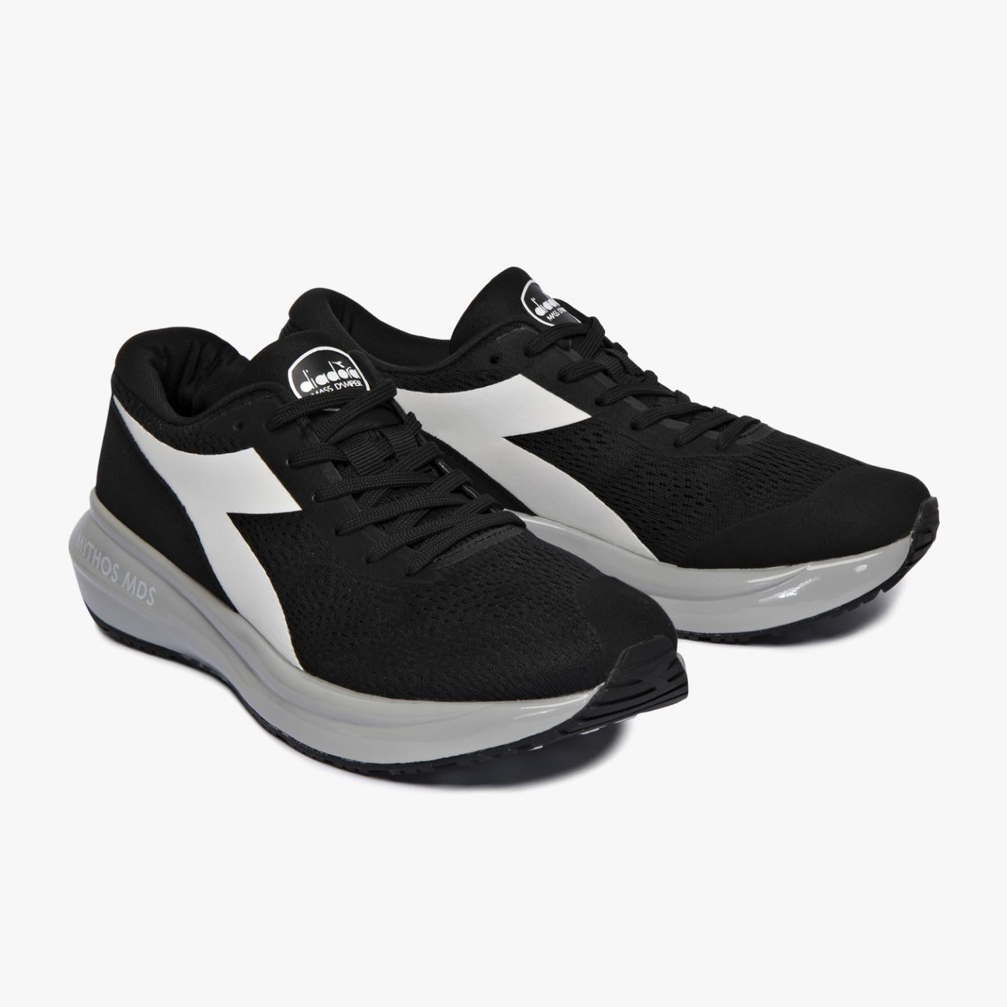 Diadora Women's Mythos MDS Running Shoes Black/Silver Size 10 B(M) US
