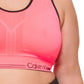 Calvin Klein Women's Performance Plus Reversible Medium Impact Sports Bra Orange Size 2X