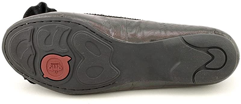 Born Women's Josie Leather Ballerina Flat Black Size 7 B(M) US