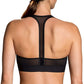 Brooks Women's FastForward Zip Sports Bra Black