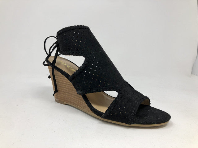 Report Women's Serina Heeled Sandals Black